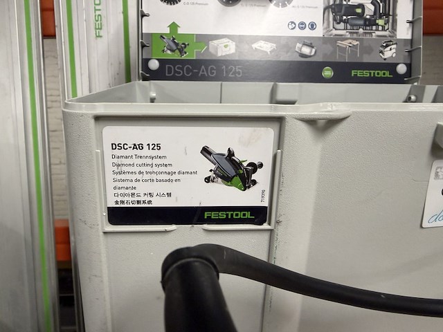 Railslijper in systainer festool, dsc-ag 125 - afbeelding 7 van  8