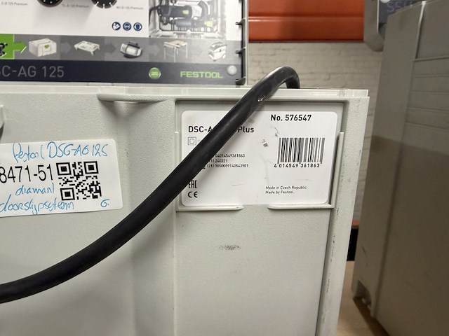 Railslijper in systainer festool, dsc-ag 125 - afbeelding 8 van  8