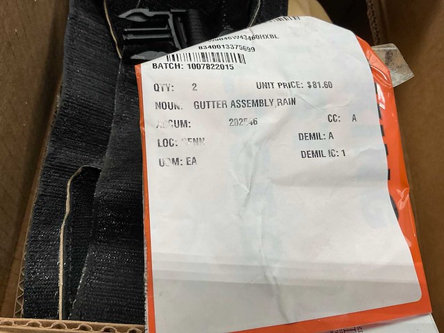 Rain gutter assembly (2x) - afbeelding 4 van  7