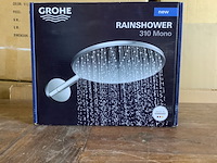 Rainshower mono hoofddouche, grohe, mono 310, 264558000, chroom - afbeelding 1 van  3