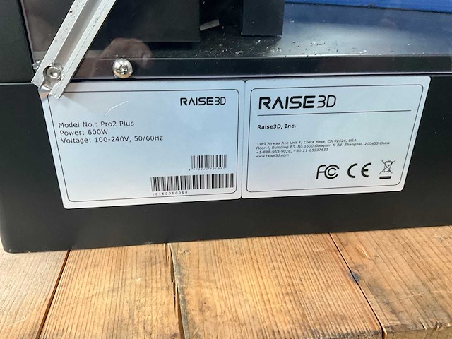 Raise3d pro2 plus 3d printer - afbeelding 2 van  10