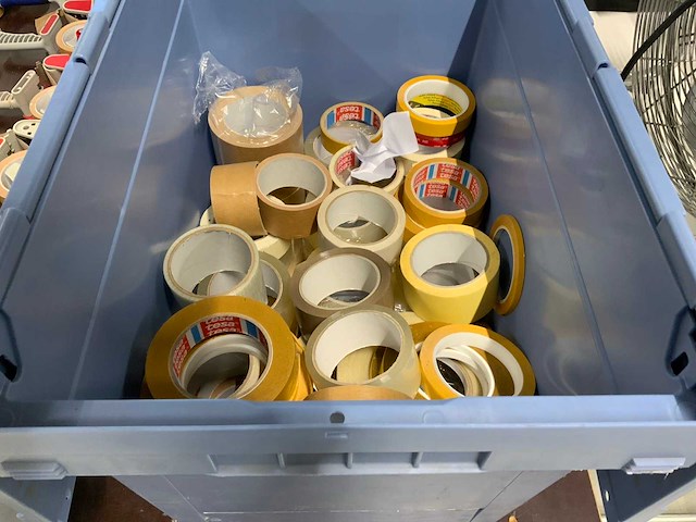 Raja, tesa partij tape dispensers en tape rollen - afbeelding 7 van  7