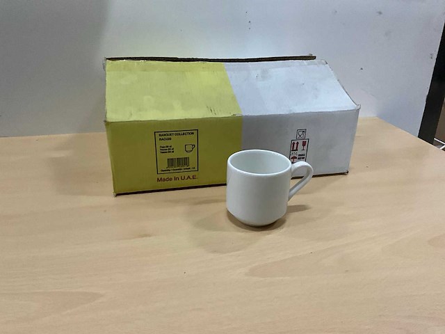 Rak banquet koffiekoppen (9x) - afbeelding 2 van  5