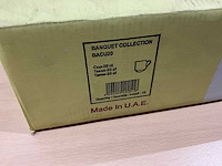 Rak banquet koffiekoppen (9x) - afbeelding 5 van  5