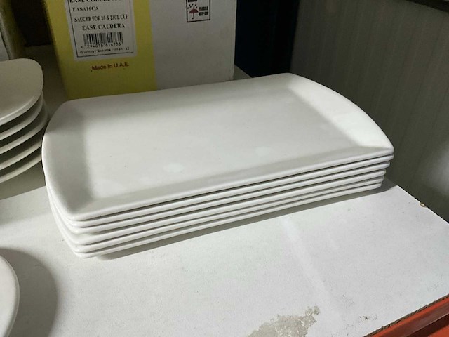 Rak ease partij kommen en borden - afbeelding 7 van  10