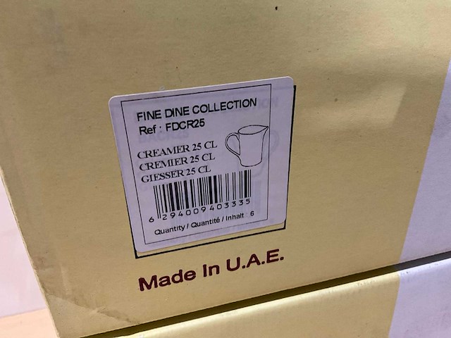 Rak fine dine melkkannetjes (12x) - afbeelding 5 van  6