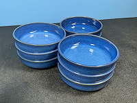 Rak porcelain rakstone ease cobalt ø20cm kom (9x) - afbeelding 1 van  6