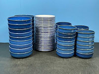 Rak porcelein / g. benedikt serviesset 74-delig - afbeelding 5 van  12