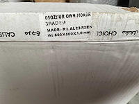 Rak surface off white vloertegel 80x80cm 5,12m2 - afbeelding 6 van  6
