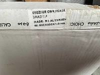 Rak surface off white vloertegel 80x80cm 5,12m2 - afbeelding 6 van  6