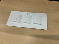 Rak vavro rechthoekige amuseborden (62x) - afbeelding 3 van  5