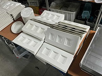 Rak vavro rechthoekige amuseborden (62x) - afbeelding 5 van  5