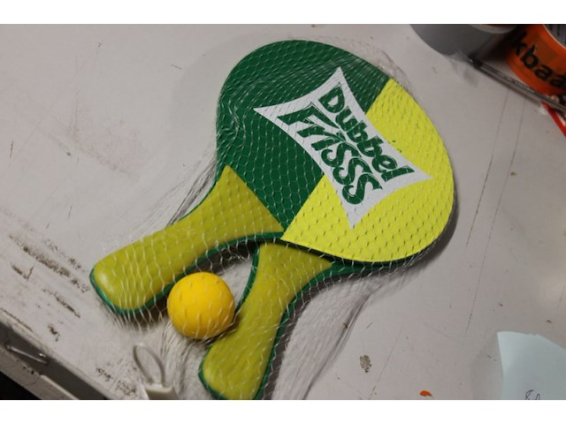 Rakcet set dubbel fris 4 sets in kr 46 - afbeelding 2 van  3