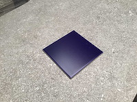 Rako dark blue mat wandtegel 14,8x14,8 cm 22 m² - afbeelding 4 van  5