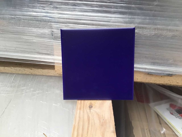 Rako dark blue mat wandtegel 14,8x14,8 cm 22 m² - afbeelding 5 van  5