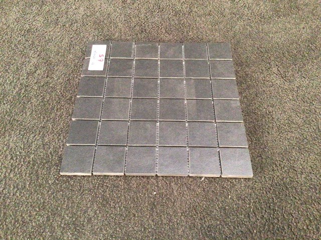 Rako extra black mat mozaïektegel 30x30 cm 21,85 m² - afbeelding 4 van  4