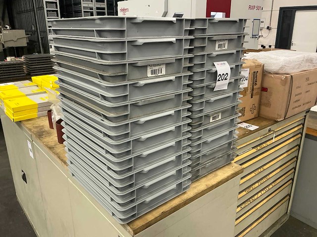 Rako rk 064 stapel- en sorteerbakken (40x) - afbeelding 3 van  9