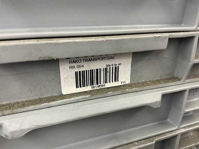 Rako rk 064 stapel- en sorteerbakken (40x) - afbeelding 6 van  9