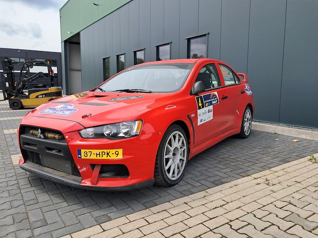 Rally-auto, mitsubishi, lancer sports sedan, 2.0 evolution gsr, 2009 - afbeelding 1 van  65