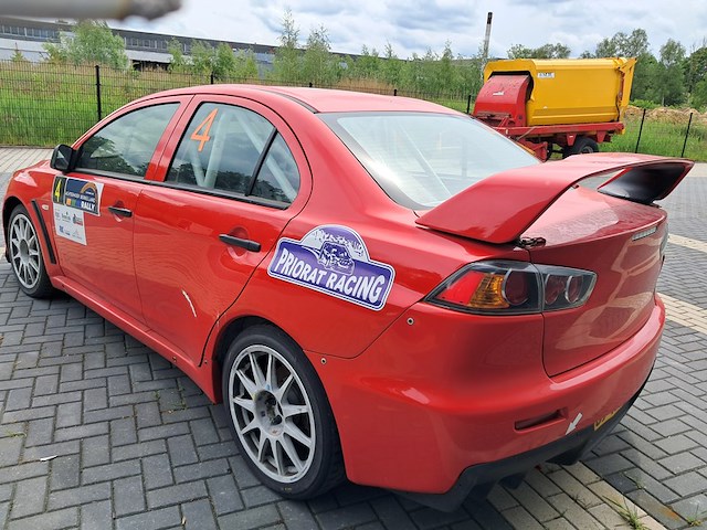 Rally-auto, mitsubishi, lancer sports sedan, 2.0 evolution gsr, 2009 - afbeelding 23 van  65