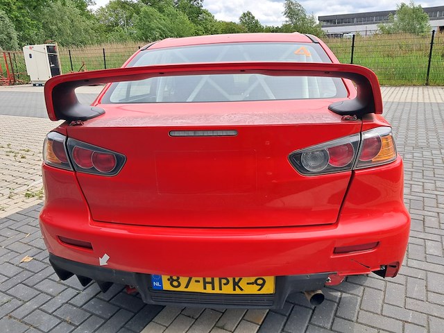 Rally-auto, mitsubishi, lancer sports sedan, 2.0 evolution gsr, 2009 - afbeelding 34 van  65