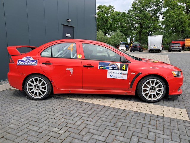 Rally-auto, mitsubishi, lancer sports sedan, 2.0 evolution gsr, 2009 - afbeelding 56 van  65