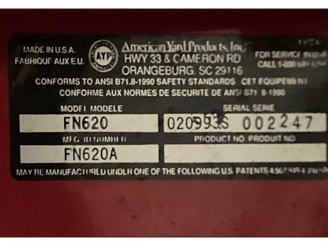 Rally fn620 grondfrees - afbeelding 7 van  7