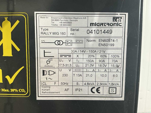 Rally magic 160 lasapparaat - afbeelding 8 van  8