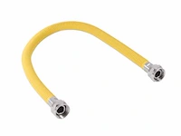 Ram - m24 x m24 wartels - buigbare rvs gasaansluitleiding 1000mm (24x)