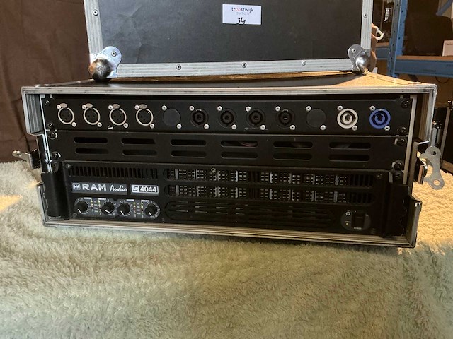 Ram audio s4044 4-kanaals versterker - afbeelding 2 van  4