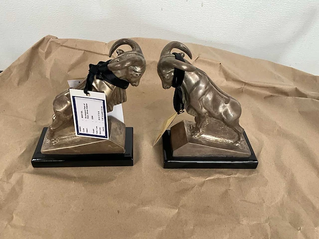 Ram decoratie boeksteun (2x) - afbeelding 2 van  4