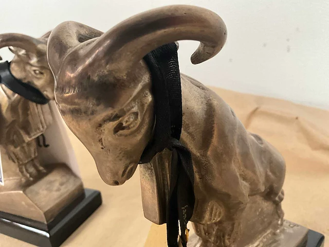 Ram decoratie boeksteun (2x) - afbeelding 4 van  4