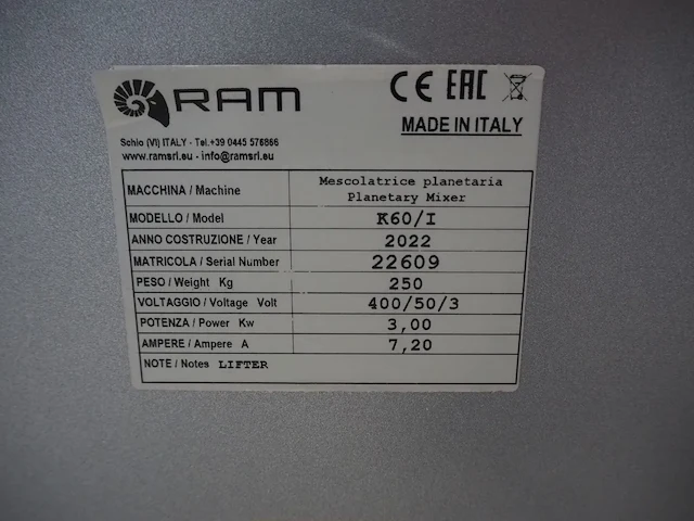 Ram s.r.l. - afbeelding 8 van  9
