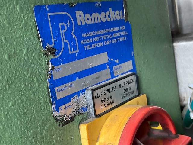 Ramecker r315 a conserve verpakkingsmachine - afbeelding 11 van  23