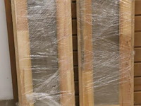 Ramen t.b.v. tuinhuis - 35.5x100cm - 2 stuks - nieuw - afbeelding 1 van  5