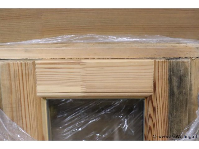 Ramen t.b.v. tuinhuis - 35.5x100cm - 2 stuks - nieuw - afbeelding 3 van  5
