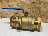 Raminex 329208 kogelkraan incl aftap 54mm