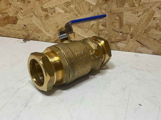 Raminex 329208 kogelkraan incl aftap 54mm - afbeelding 4 van  7