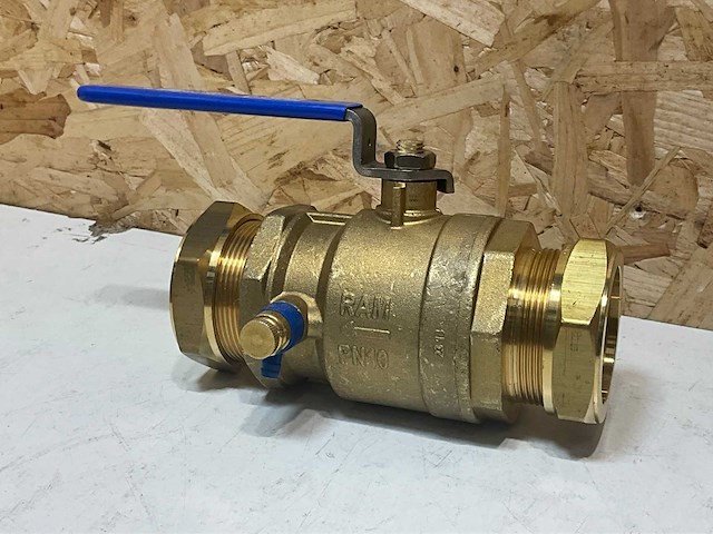 Raminex 329208 kogelkraan incl aftap 54mm - afbeelding 2 van  7