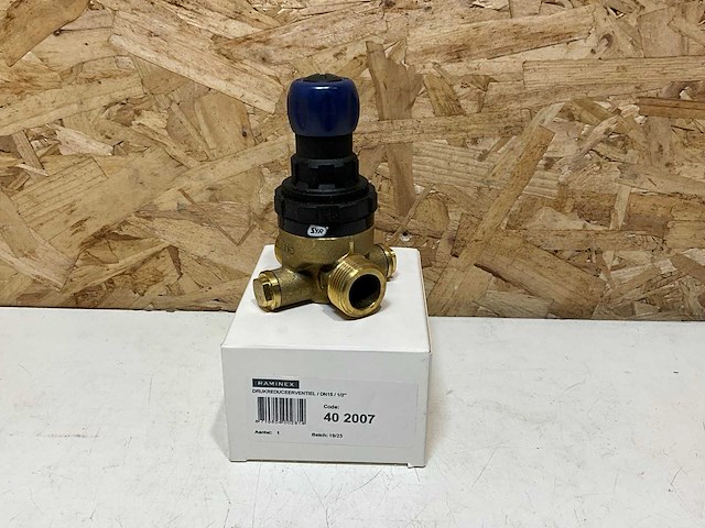 Raminex drukreduceerventiel 312 compact dn15 3/4x3/4 402007 - afbeelding 2 van  4