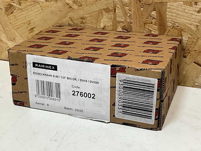 Raminex kogelkraan 1/2” din15 (19x) - afbeelding 5 van  5