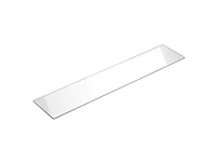 Raminex planchet rechthoekig gehard helder glas 800x150x8mm excl. houders (23x) - afbeelding 1 van  5