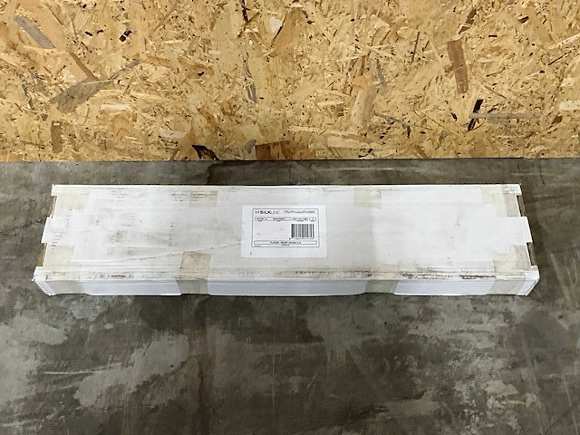 Raminex planchet rechthoekig gehard helder glas 800x150x8mm excl. houders (23x) - afbeelding 2 van  5