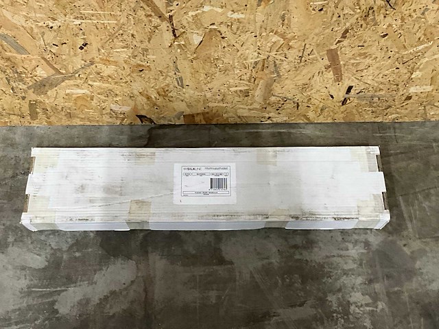 Raminex planchet rechthoekig gehard helder glas 800x150x8mm excl. houders (23x) - afbeelding 3 van  5