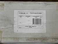 Raminex planchet rechthoekig gehard helder glas 800x150x8mm excl. houders (23x) - afbeelding 4 van  5