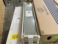 Raminex planchet rechthoekig gehard helder glas 800x150x8mm excl. houders (23x) - afbeelding 5 van  5