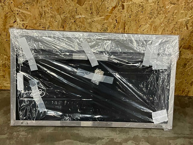 Raminex silkline uno led spiegel 700x1200mm rvs mat kader 230v - afbeelding 5 van  5