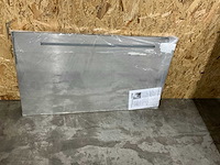 Raminex silkline uno led spiegel 700x1200mm rvs mat kader 230v - afbeelding 1 van  4