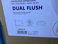 Randloos hangtoilet, aloni, eco5514.01, wit glanzend - afbeelding 3 van  3