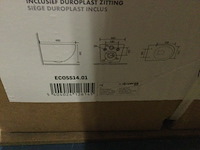 Randloos hangtoilet, aloni, eco5514.01, wit - afbeelding 2 van  3